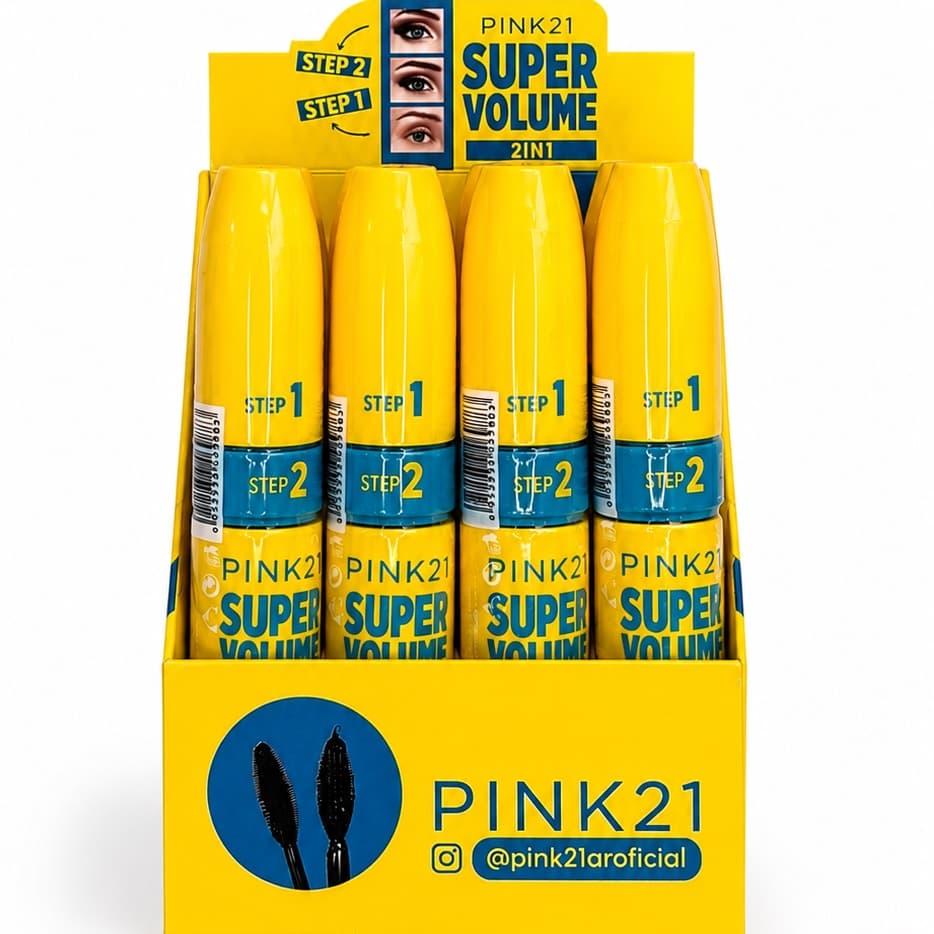 Máscara de Pestañas 'Super Volume 2in1' PINK 21